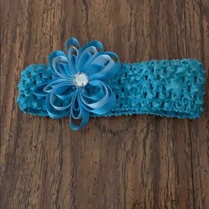 Baby blue headband